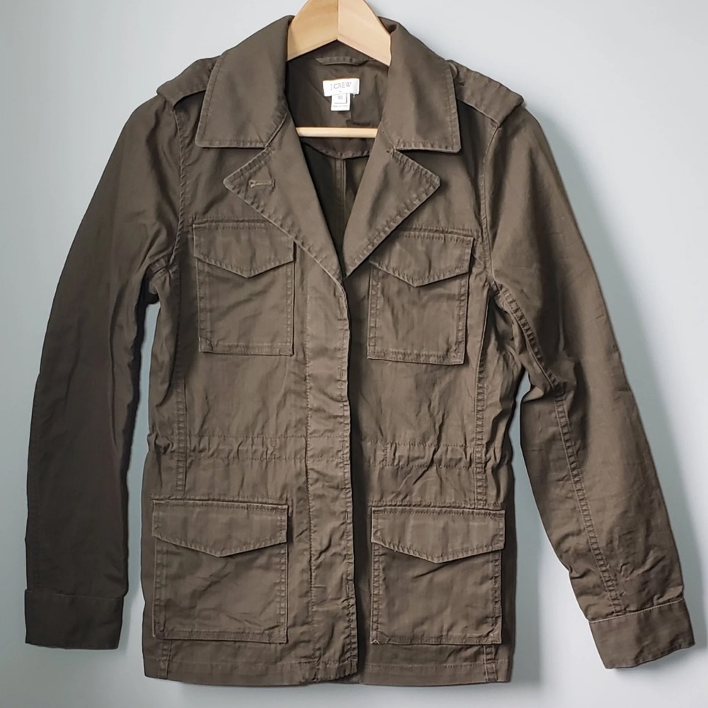 🔥🔥J . Crew Classic Women's Utility Jacket - sz XS